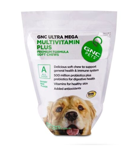 Gnc Ultra Mega Multivitamin Plus For All Dogs Chews